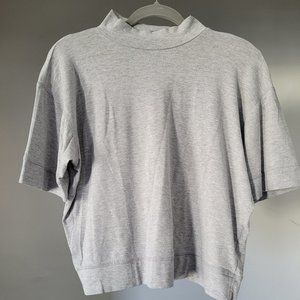 Mock neck vintage L midriff shirt